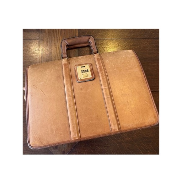 Coach Other - Coach || Briefbag Gladstone Style Briefcase Style 5420 British Tan